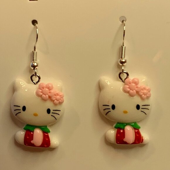 Hello Kitty Earring, Kitty Earring, Cat Earring, Sanrio Earring, Gift idea, Cat - Picture 6 of 8